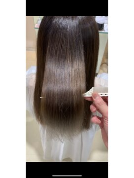 アズール 草加(azule) 髪質改善カラー 透明感ベージュ,美肌カラー,ブリーチなしカラー