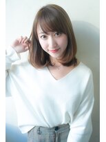 ソワリー 栄(THOiRY)&nbsp;THOiRY栄【ソワリー】　つやつやカールボブby前田