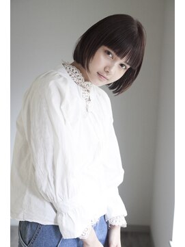 サク(Sac.) Sac. 栃木優佑 ボブ ミニボブ　透明感カラー