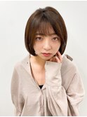 【長谷川】シンプルなボブがやっぱり素敵