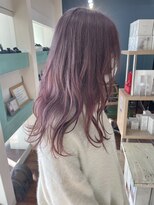 シエル ヘアーメイクアップ(CieL hair make up)&nbsp;愛されハイトーン○ピンクグレージュ×ゆるふわロング