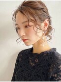 大人かわいい小顔ヘアアレンジ20代30代40代50代