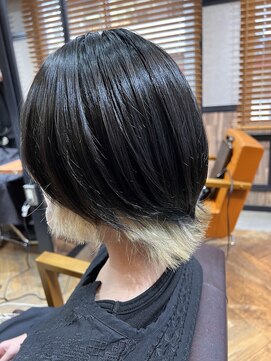 オーブ ヘアー リリー 博多2号店(AUBE HAIR lily) ブロンドインナーカラー！