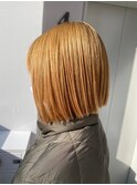 髪質改善：パツ・・っとなボブ