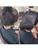 髪質改善ストレート