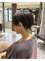 インス(ensue)&nbsp;マッシュショート刈り上げボーイッシュ女子刈り上げショート