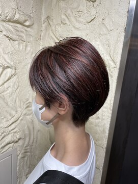 ロッソバイアルター 鎌取(ROSSO by aL-ter) 【マチルダボブ/インナーグレージュ/ピンクベージュ】千葉香奈