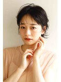 ナチュラルショートヘア