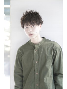 ルルディ バイ アフロディーテ銀座(luludi by APHRODITE) ハイライト/マッシュパーマ/ウルフ/アッシュブラック/銀座