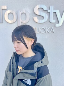 トップスタイル シズオカ(TopStyle SHIZUOKA) マッシュショート/インナーブリーチ