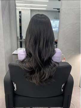 ファイブバイジエクト 堀江(FIVE by The Ect) 暗髪カラー　グレージュカラー　アッシュカラー　髪質改善カラー