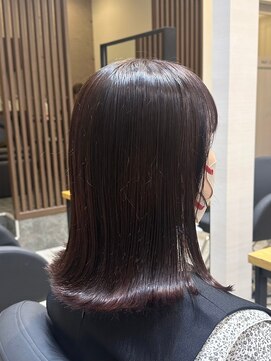 アトリエコア(Atelier Coa) 髪質改善トリートメントミルクティーベージュカラーくびれヘア