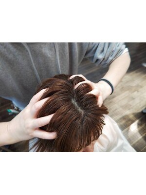 【美髪&髪育プログラム初回￥5500（ブロー別料金）】頭皮の乾燥・抜け毛などが気になる方にオススメ◎