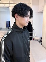 ゼスト パーク(ZEST PARK)&nbsp;縦落ちツイスパ 刈り上げ センターパート 吉祥寺 《宮坂》