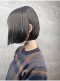 切りっぱなしボブ