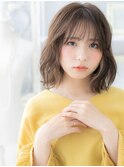 バレイヤージュくせ毛風小顔なみなみウェーブh3上尾20代30代40代