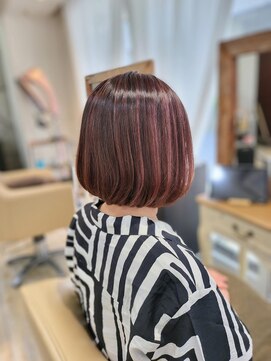 アナザースカイ (another sky) ☆ミセスピンク/大人ボブ/前下がりボブ 50代60代