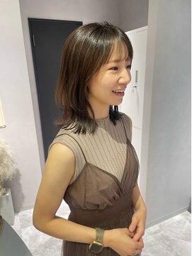 リアン バイ キートス(Lien by kiitos) くびれボブ/くびれヘア/伸ばしやすい髪型