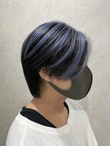 イト(ito)&nbsp;アンブレラカラーブルーアッシュセンターパート～糸ito～HIRO