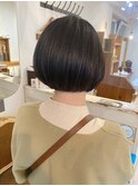 丸みボブショート梅ヶ丘カット美容室