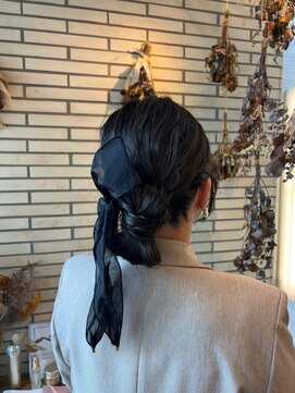 ジョリエス 目白店(Joliesse) 20代30代大人気♪まとめ髪×リボンアレンジ特別なイベントに◎
