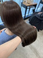 シーン(seen)&nbsp;アッシュブラウン 冬カラー ブリーチなしカラー 透明感カラー