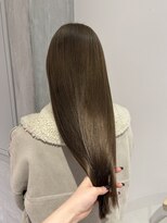 ヨーク(YOKE)&nbsp;【YOKE】ミルクティーベージュ/くすみベージュ/ハイトーンロング