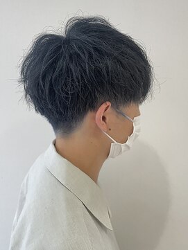 エルフ(elf) 韓国マッシュ×ネイビーブルー