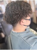 ウェーブヘア　スペインカール　刈り上げ女子20代30代40代