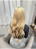 ブロンド/エクステ/抜きっぱなし