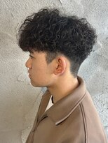 ニアウ 高崎店(Niau)&nbsp;メンズプードルパーママッシュ群馬高崎眉毛刈り上げマッシュ