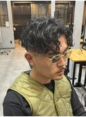 立体感のあるスパイラルパーマ 担当岩松