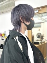 マッシュウルフ×ラベンダーグレージュ
