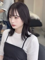 ジィルム(XELM)&nbsp;ハイライトカラーミルクティーベージュレイヤーカット