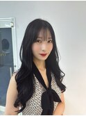 フルバング/インナーカラー_髪質改善_トリートメントヘアセット