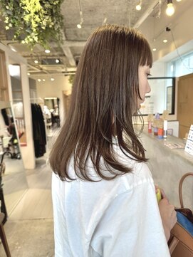 マッシュ グランバーズ 布施(MASHU GRANDVASE) 【東大阪布施】透明感アッシュベージュで気分UP!!!