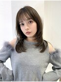 姫カットレイヤー/レイヤーカット/韓国風巻き/顔周り/前髪北千住