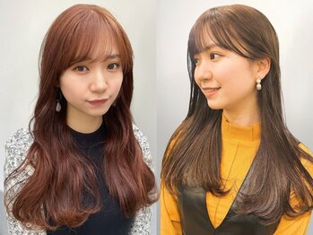カノエ 福岡香椎店(canoe)の写真/香椎駅徒歩1分*《カット＋カラー＋トリートメント￥8,800》トレンドカラーもダメージレスに叶う香椎美容院