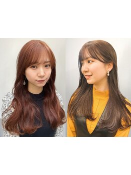 香椎駅徒歩1分*《カット＋カラー＋トリートメント￥8,800》トレンドカラーもダメージレスに叶う香椎美容院