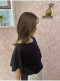 外ハネセミロング