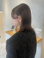 ヌーフェム(nuu fem)&nbsp;タッセルミディアム オリーブグレージュ