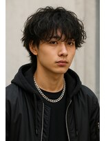 ヌードルバイコア(noodle by CoRe.gn)&nbsp;ネオストリートウザマッシュスパイラルパーマ