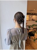 タイトアレンジ、30分、結婚式アレンジ、お呼ばれヘア