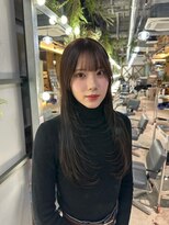 ザ ラボ アングゥ(The Labo ungu)&nbsp;ナチュラルブラウンレイヤーカット