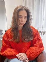 アトレ 武庫之荘(Atre.)&nbsp;似合わせレイヤーカットフェミニンロングミルクベージュ髪質改善