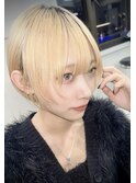 レイヤーショート 顔周りレイヤー