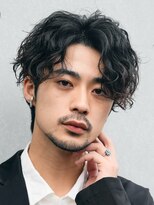 フィフスパーク(fifth PARK)&nbsp;渋谷波巻きスパイラルルーズパーママレットヘアfifthパーマヘア