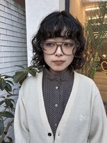 フェンヘアーアイス 中目黒(Fen.hair ici)&nbsp;暗髪パーマ◎黒髪パーマ×ニュアンスパーマ×ステップカット