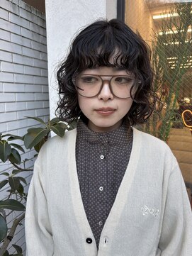 フェンヘアーアイス 中目黒(Fen.hair ici) 暗髪パーマ◎黒髪パーマ×ニュアンスパーマ×ステップカット