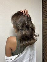 アンツ ヘアーアンドリゾート 辻堂本店(ANT'S Hair and Resort)&nbsp;着物ヘア/ダークアッシュ/ミディアムレイヤーカット/辻堂駅